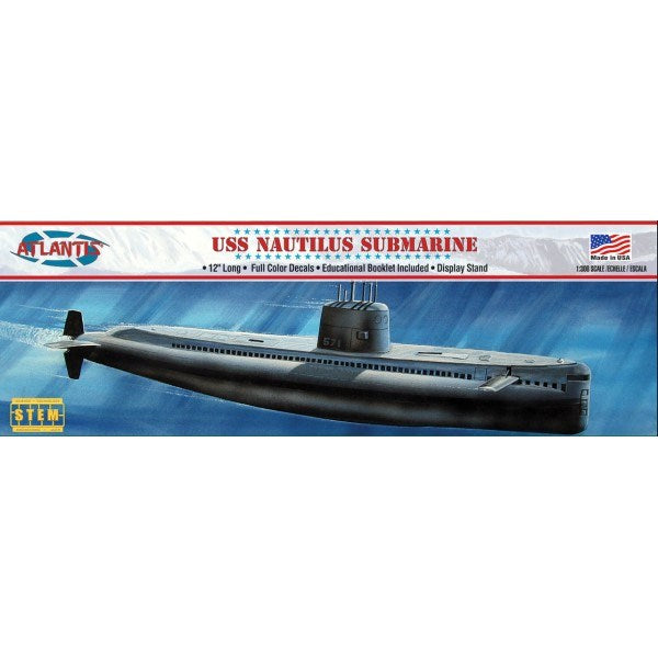 Atlantis Models 1/300 USS Nautilus Submarine