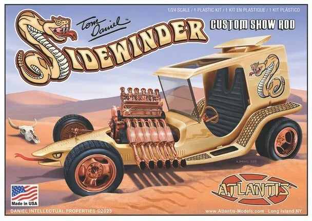 Atlantis Models M2210 1/24 Tom Daniel Sidewinder Cust Rod (8950412017901)