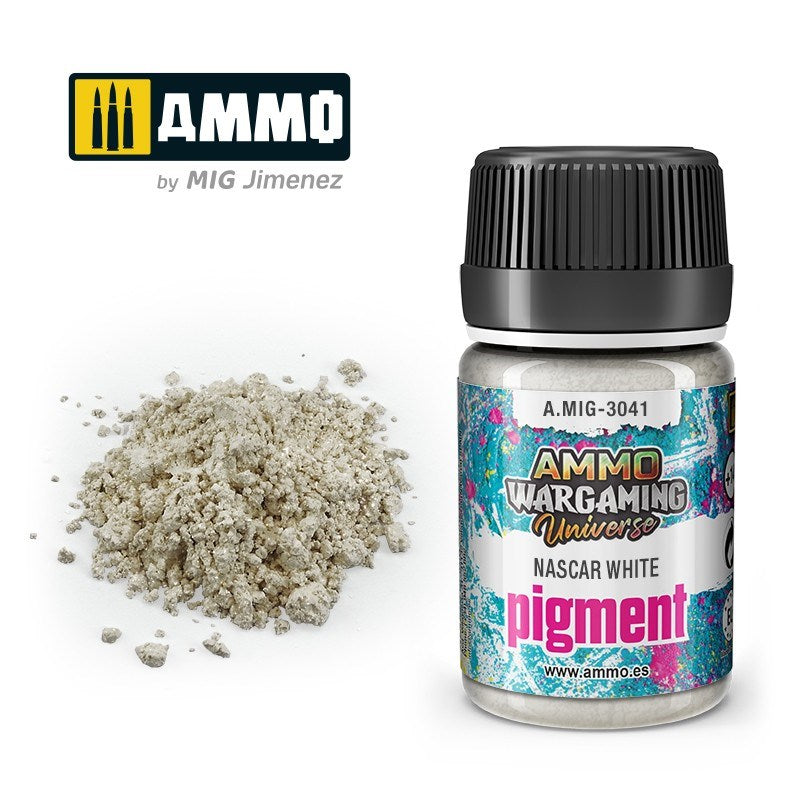 AMMO by Mig Jimenez A.MIG-3041 Pigment NASCAR White PIGMENT