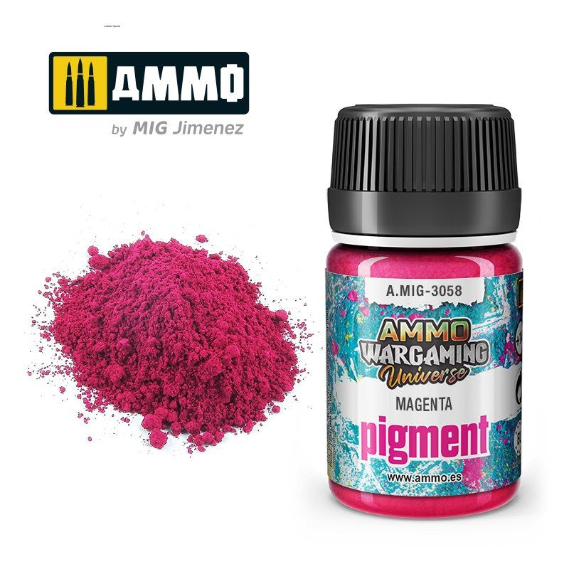 AMMO by Mig Jimenez A.MIG-3058 Pigment Magenta (8469762179309)