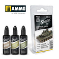 AMMO by Mig Jimenez A.MIG-7322 Shader Set  American Green (8470978724077)