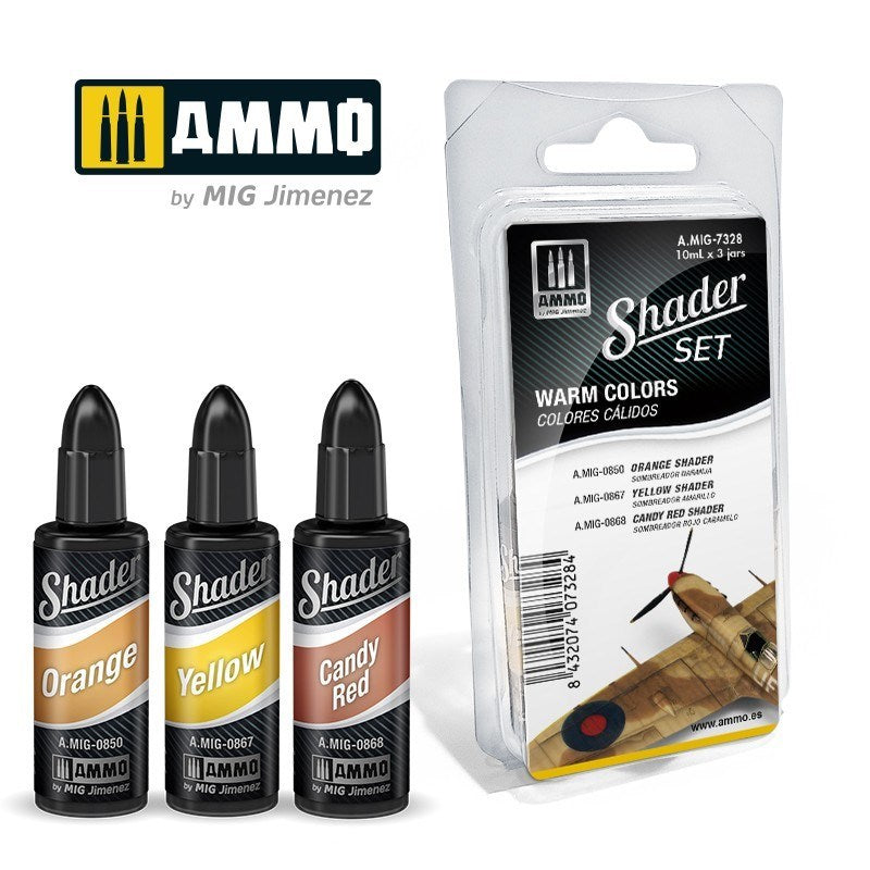 AMMO by Mig Jimenez Shader Set Warm Colors