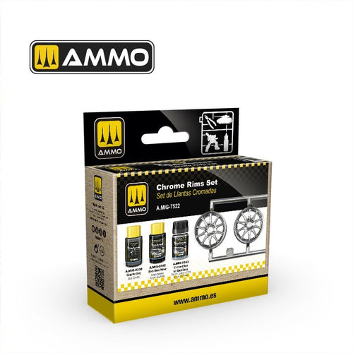 AMMO by Mig Jimenez Chrome Rims Set