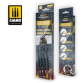 AMMO by Mig Jimenez A.MIG-7621 Wargamming Universe Marta Kolinsky Figures Premium Brush Set (8470979608813)
