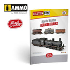 AMMO by Mig Jimenez RAIL CENTER SOLUTION BOX #01 GERMAN TRAINS. All (3)
