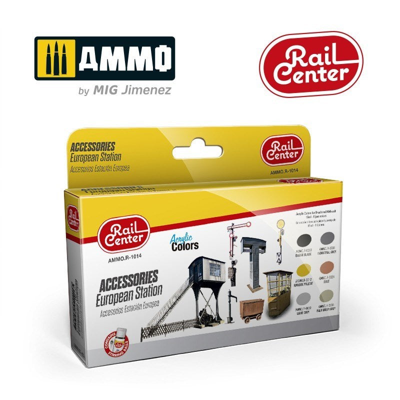 AMMO by Mig Jimenez AMMO.R-1014 Accessories European Station (8470985146605)