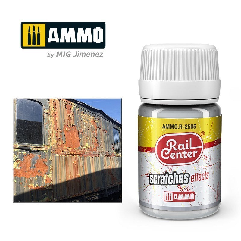 AMMO by Mig Jimenez AMMO.R-2505 Rail Center Scratches Effects 35ml (8470988685549)
