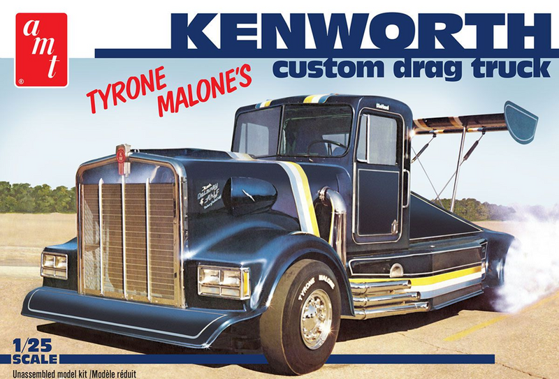 AMT  #1157 1/25 Scale Tyrone Malone's Kenworth (8324788158701)