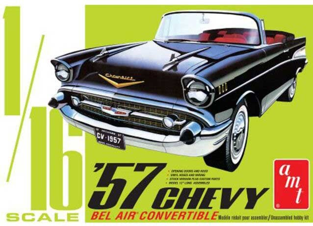 AMT AMT 1/16 1957 Chevy Bel Air Convertible