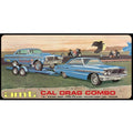 AMT 1223 1/25 Cal Drag Combo 3-in-1 Racing Team - '64 Galaxie '65 Falcon and Trailer (9075207897325)
