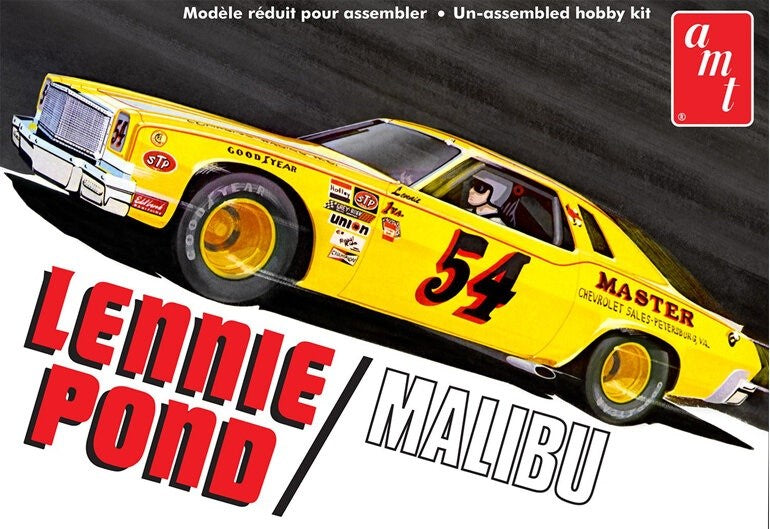 AMT 1352 1/25 '74 Chevy Malibu L.Pond (8191637881069)