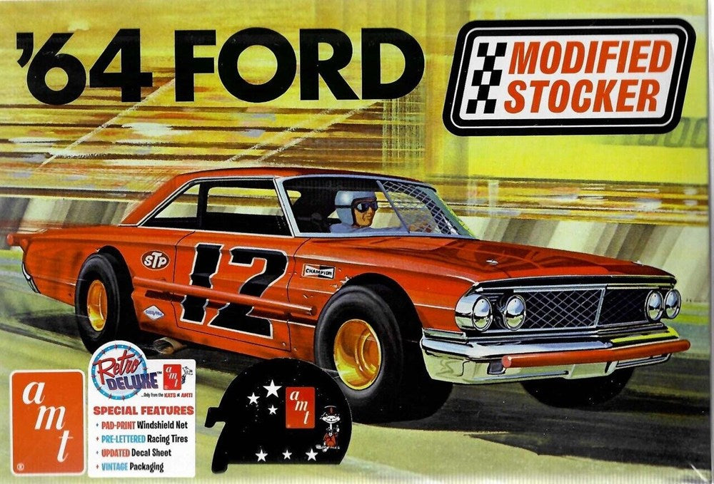 AMT 1383 1964 Ford Galaxie Modified (8666320568557)