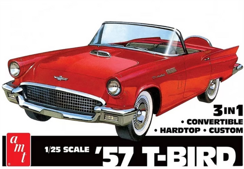 AMT 1397 1/25 57 Ford T-Bird (8872266727661)