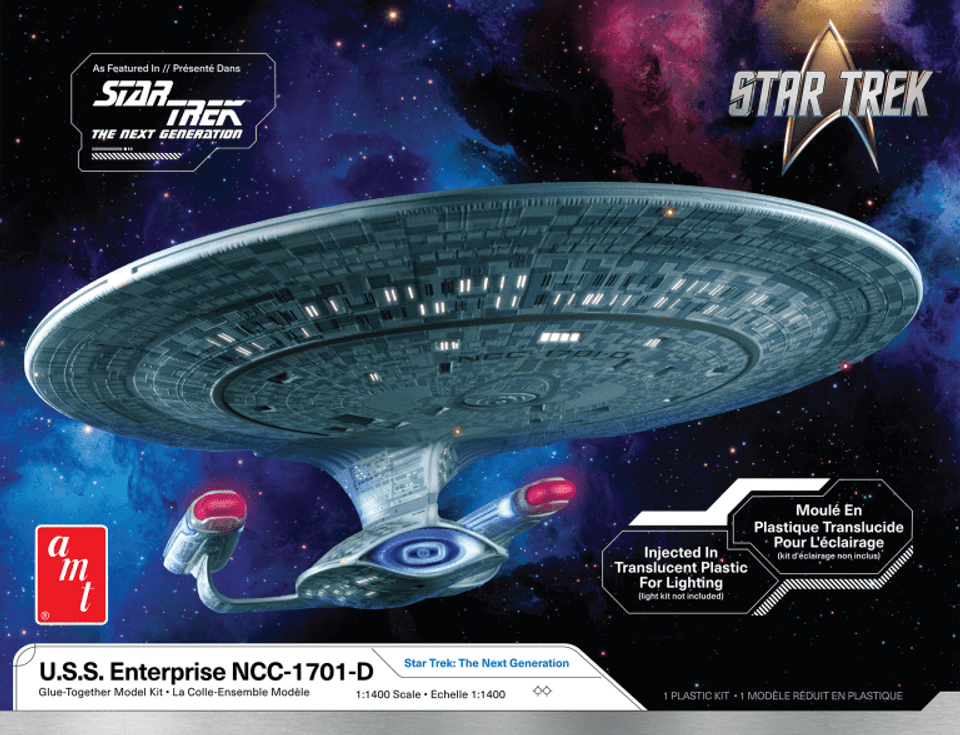 AMT 1429 1/1400 Star Trek NG USS Enterp (8950413033709)