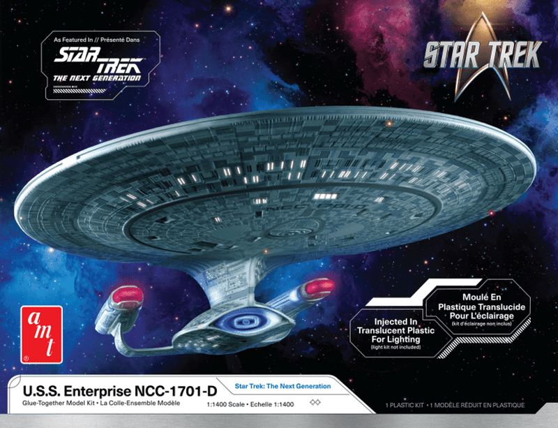 AMT 1429 1/1400 Star Trek NG USS Enterp - Hobby City NZ (8950413033709)