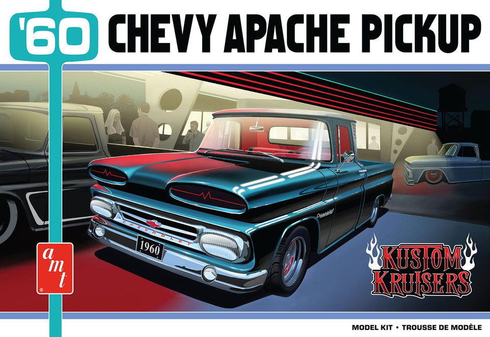 AMT 1444 1/25 60 Chev Apache StMachine (8950414213357)