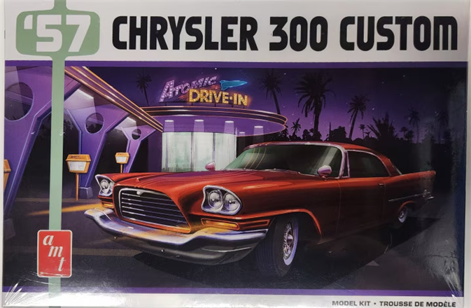 AMT 1447 1/25 '57 Chrysler 300 Custom (8872266793197)