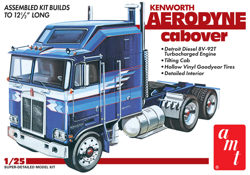 AMT 1463 1/25 Kenworth Aerodyne Cabover - Hobby City NZ (8950415032557)