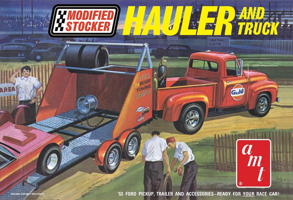 AMT 1310 1/25 '53 Ford Pickup Mod Gulf (8424230519021)