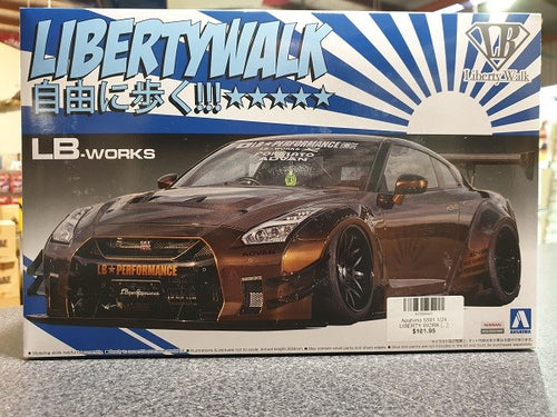 Aoshima 1/24 LIBERTY WORKS R35 GT-R TYPE-2 V.1