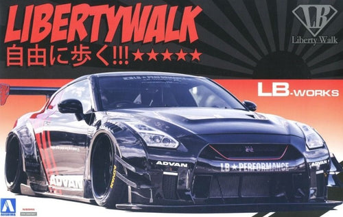 Aoshima 1/24 LIBERTY WORKS R35 GT-R TYPE-2 V.2