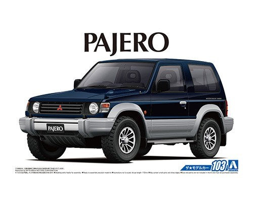 Aoshima 5697 1/24 MITSI PAJERO METAL TOP XR-11 '91 (8191631327469)