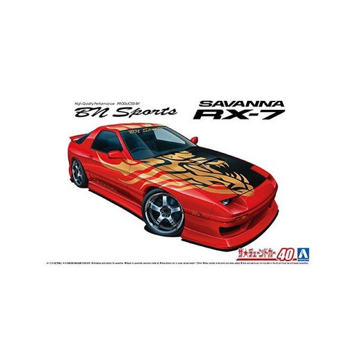 Aoshima 06150 1/24 1989 BN Sports Mazda FC3S Savanna RX-7 - Hobby City NZ (6565829673009)