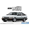 Aoshima 1/24 TOYOTA AE86 COROLLA LEVIN'85 (8191634669805)