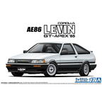 Aoshima TOYOTA AE86 COROLLA LEVIN'85