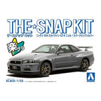 Aoshima R34 SKYLINE SPARKLING SILVER