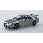 Aoshima R34 SKYLINE SPARKLING SILVER (2)