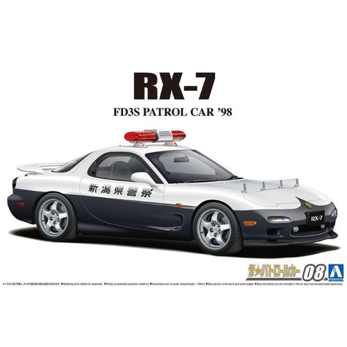 Aoshima 1/24 MAZDA FD3S RX-7 IV PATROL CAR '98