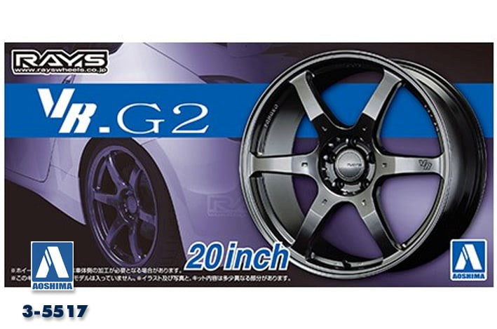 Aoshima 5517 1/24 VOLK RACING VR.G2 20 - Hobby City NZ
