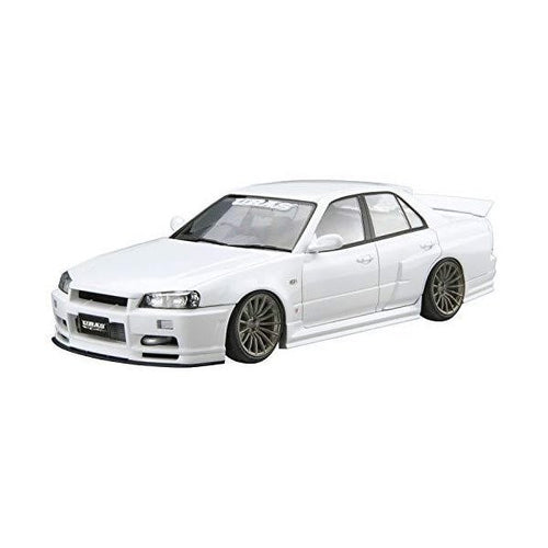 Aoshima 1/24 NISSAN SKYLINE R34 25GT URAS'01
