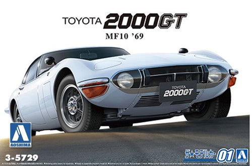 Aoshima 1/24 TOYOTA MF10 2000GT'69