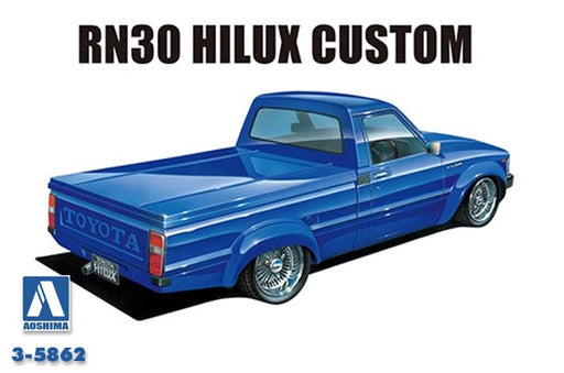 Aoshima 5862 1/24 RN30 HILUX CUSTOM '78 (8191632670957)