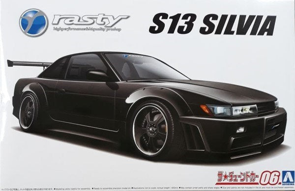 Aoshima 5947 1/24 RASTY PS13 SILVIA'91 (6565827706929)