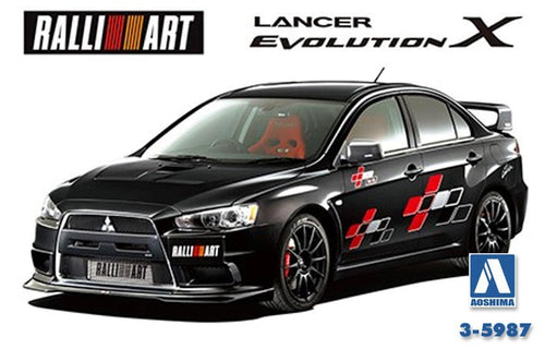 Aoshima 1/24 RALLIART CZ4A LANCER EVO X '07