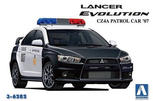 Aoshima 1/24 MITSI LANCER EVO-X TAIPEI POLICE