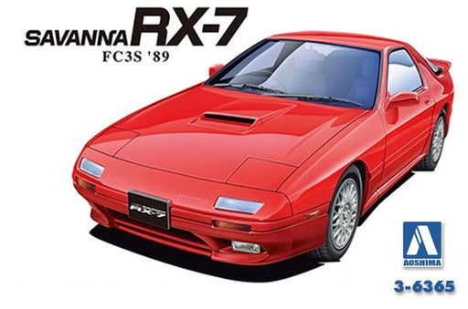Aoshima 6365 1/24 MAZDA FC3S SAVANNA RX7'89 (8191633064173)