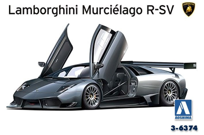 Aoshima 6374 1/24 LAMBORGHINI MURCIELAGO R-SV 2010 (7802518405357)