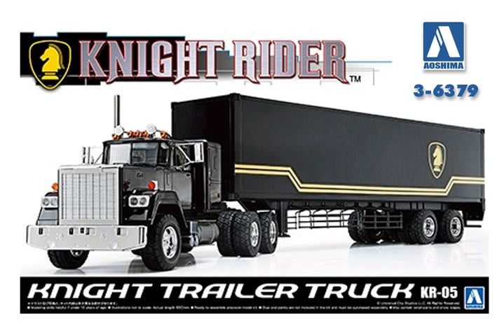 Aoshima 6379 1/28 KNIGHT RIDER TRAILER TRUCK (7788024496365)