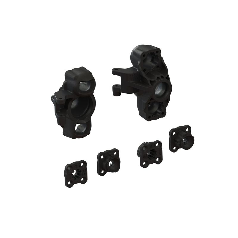 ARRMA ARA-1507 Front Steering Blocks 6S V6 Kraton, Notorious, Kraton EXB V6 (9250441461997)
