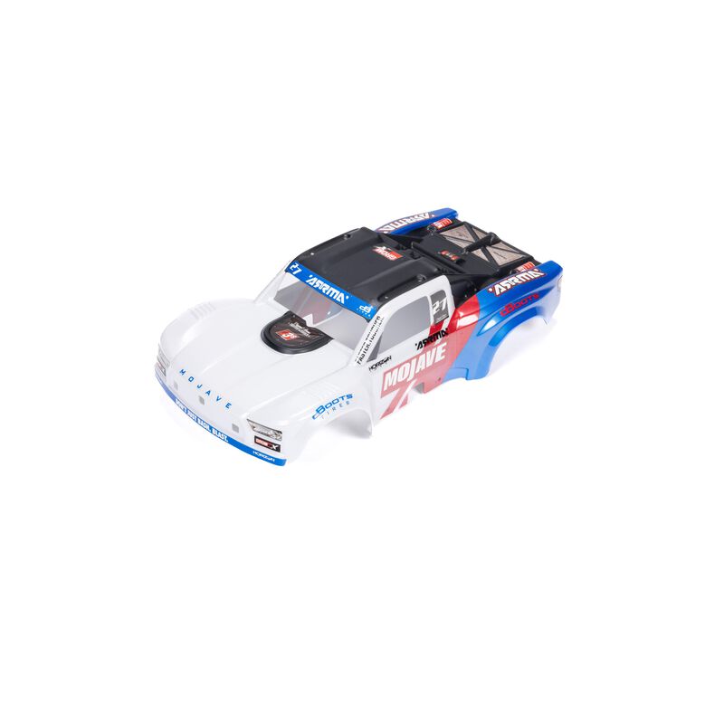 Arrma Mojave Grom White/Blue RC Car Body (2)