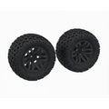 ARRMA Dboots Fortress Glued Black Monster Truck RC Tyre Set