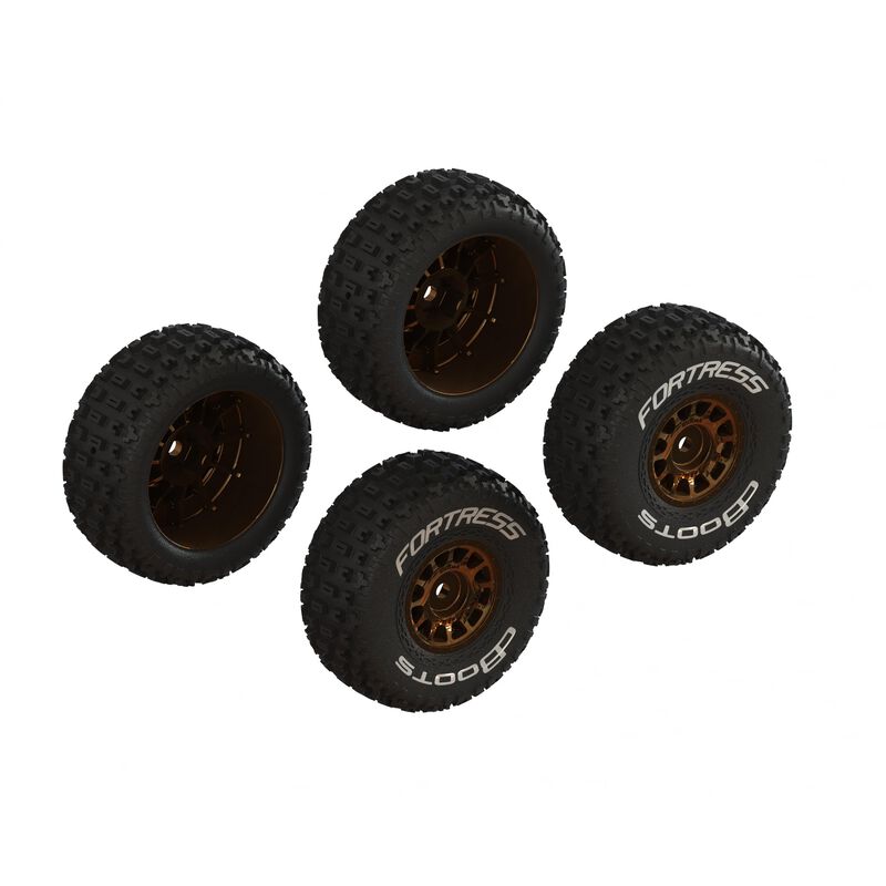 ARRMA dBoots Fortress Glued Bronze RC Tyre 1/16 Scale
