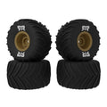ARRMA ARA-2586 dBoots Chevron MT Tire Set Glued (Bronze) (2 Pairs) - GROM (9250444116205)