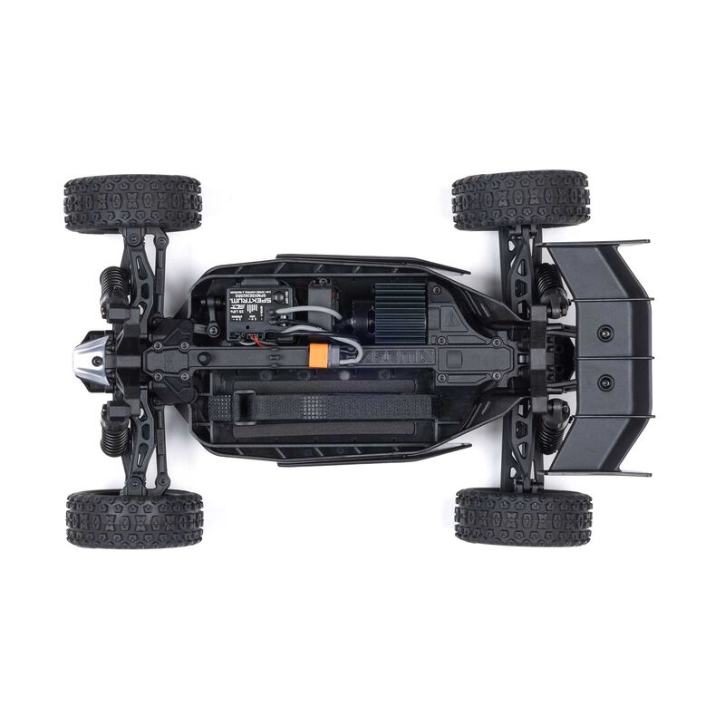 ARRMA Typhon Grom MEGA 380 Brushed 4X4 Small Scale RTR with Battery & Charger Blue/Silver RC Buggy (25)