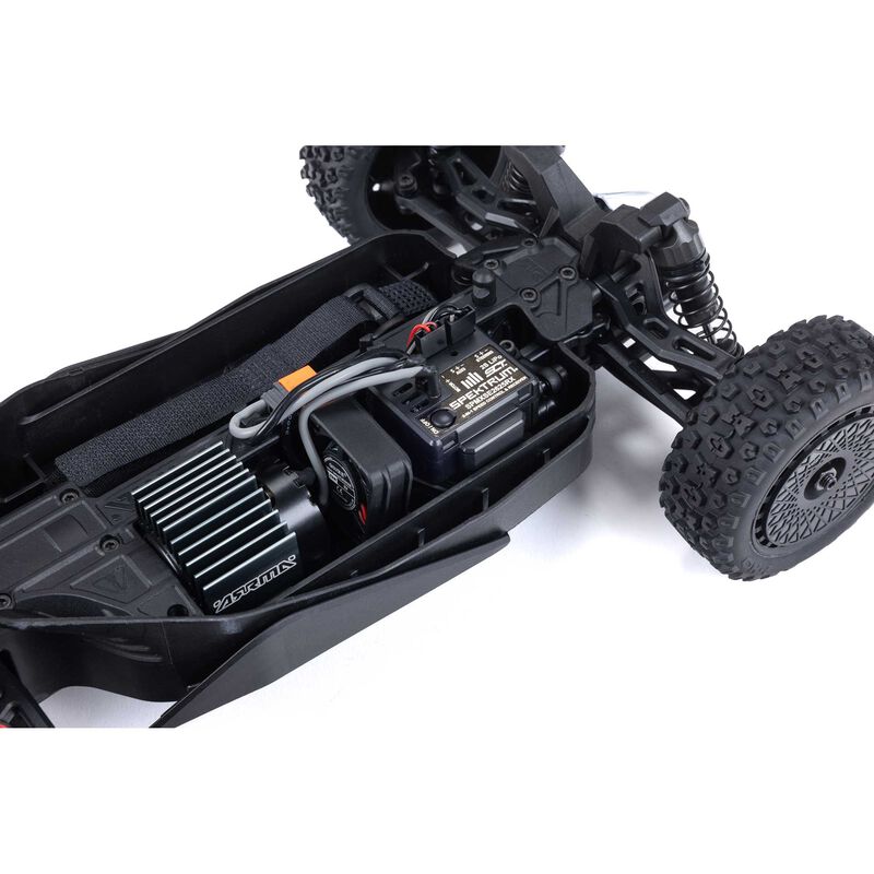 ARRMA Typhon Grom MEGA 380 Brushed 4X4 Small Scale RTR with Battery & Charger Blue/Silver RC Buggy (19)