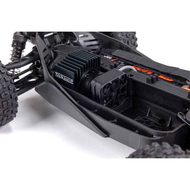 ARRMA Typhon Grom MEGA 380 Brushed 4X4 Small Scale RTR with Battery & Charger Blue/Silver RC Buggy (17)